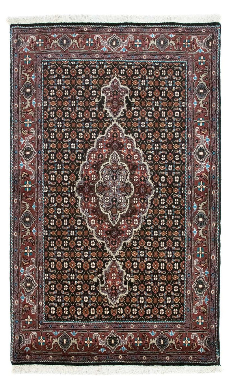 Persisk tæppe - Tabriz - 127 x 75 cm - mørkeblå