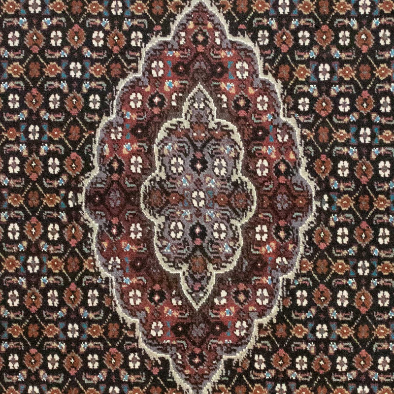 Persisk tæppe - Tabriz - 127 x 75 cm - mørkeblå