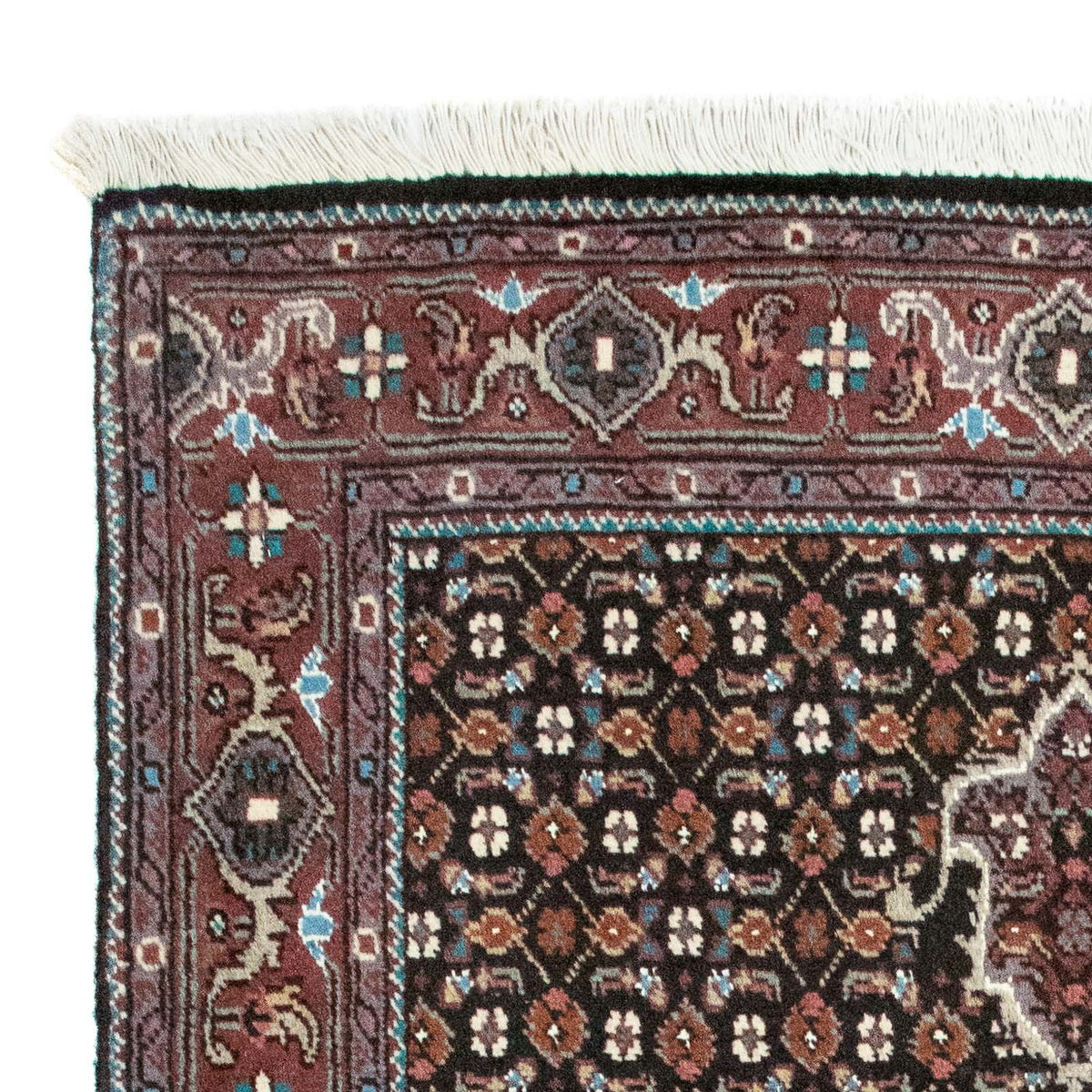 Persisk tæppe - Tabriz - 127 x 75 cm - mørkeblå