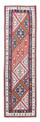 Løber Kelim-tæppe - orientalsk - 384 x 100 cm - flerfarvet