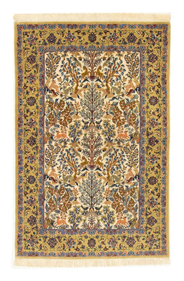 Persisk tæppe - Isfahan - Premium - 170 x 109 cm - beige