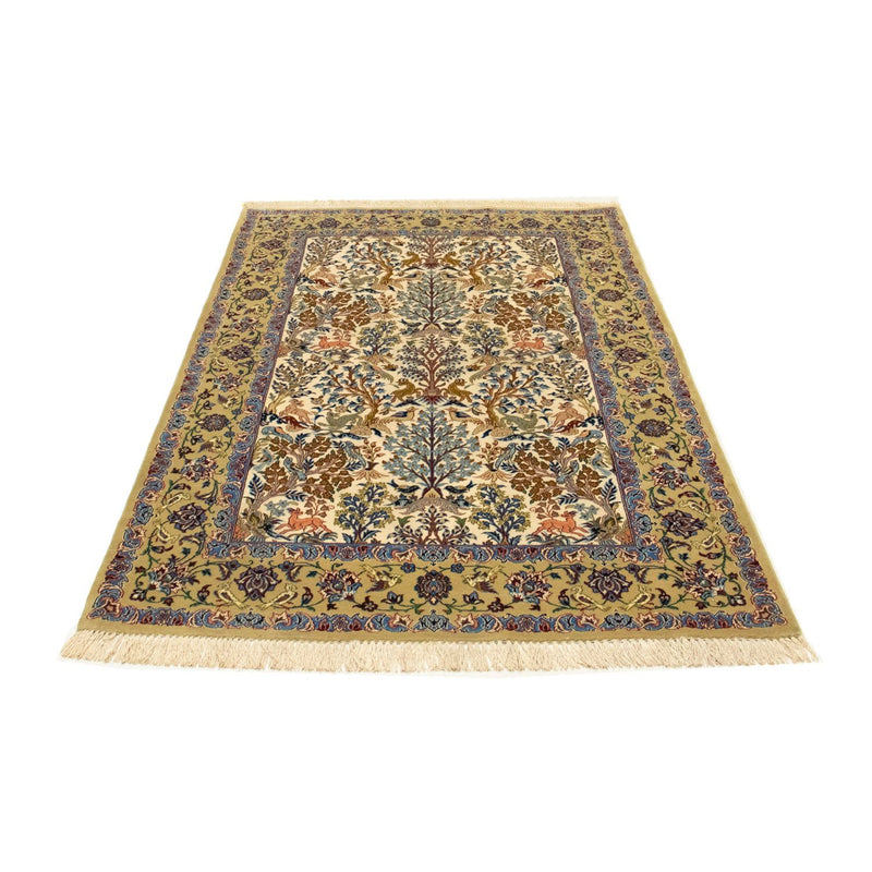 Persisk tæppe - Isfahan - Premium - 170 x 109 cm - beige