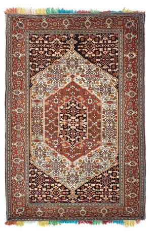 Persisk tæppe - Classic - 197 x 132 cm - flerfarvet