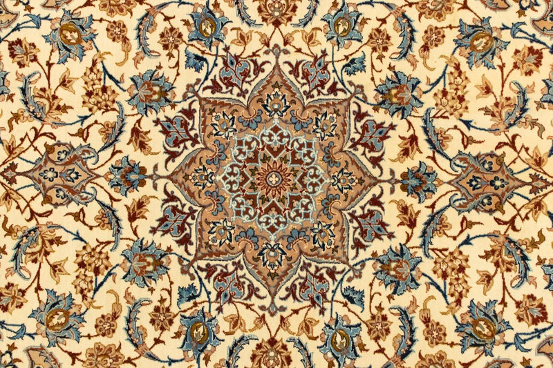Persisk tæppe - Isfahan - Premium - 160 x 110 cm - beige