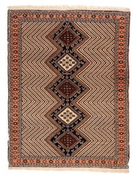 Persisk tæppe - Classic - 177 x 127 cm - beige