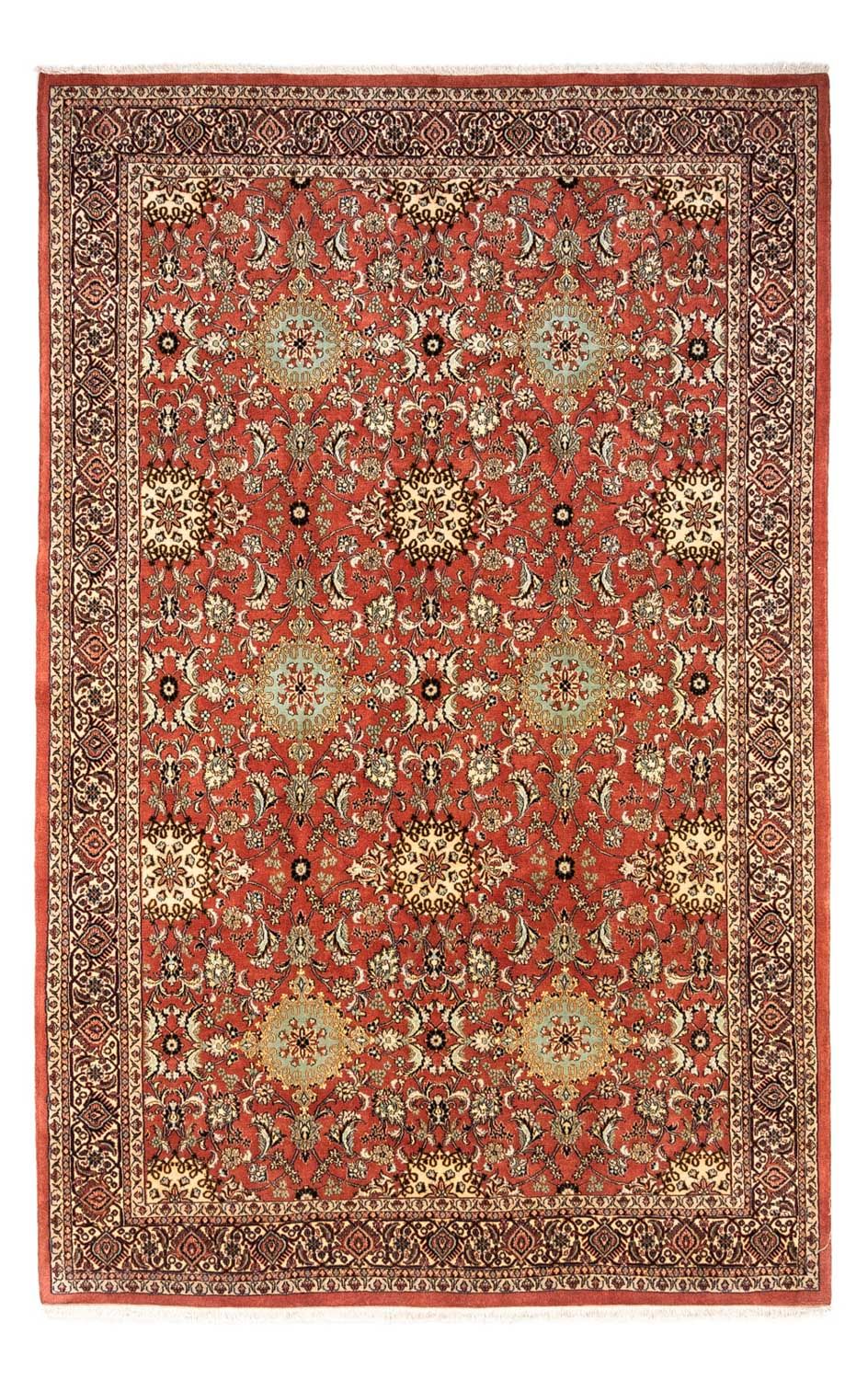 Persisk tæppe - Bijar - Royal - 322 x 202 cm - rust