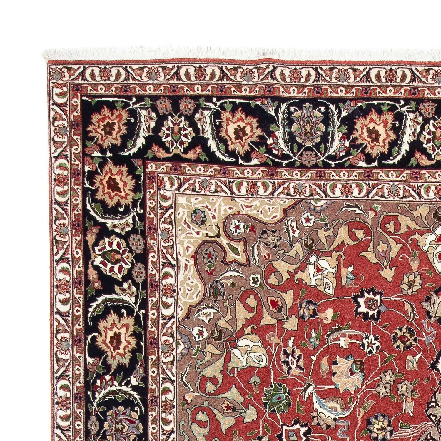 Persisk tæppe - Tabriz - Royal - 310 x 205 cm - rust