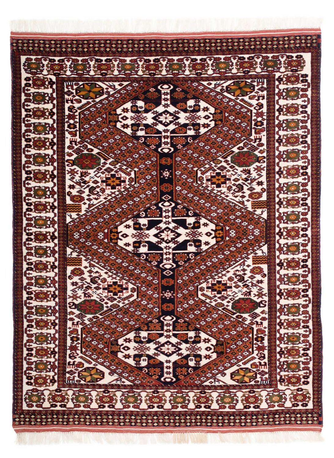 Persisk tæppe - Classic - 169 x 132 cm - brun