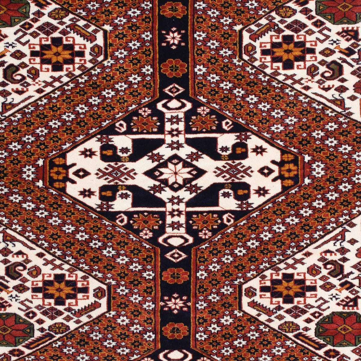 Persisk tæppe - Classic - 169 x 132 cm - brun