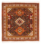 Qashqai Tæppe 208x201cm - Persisk tæppe