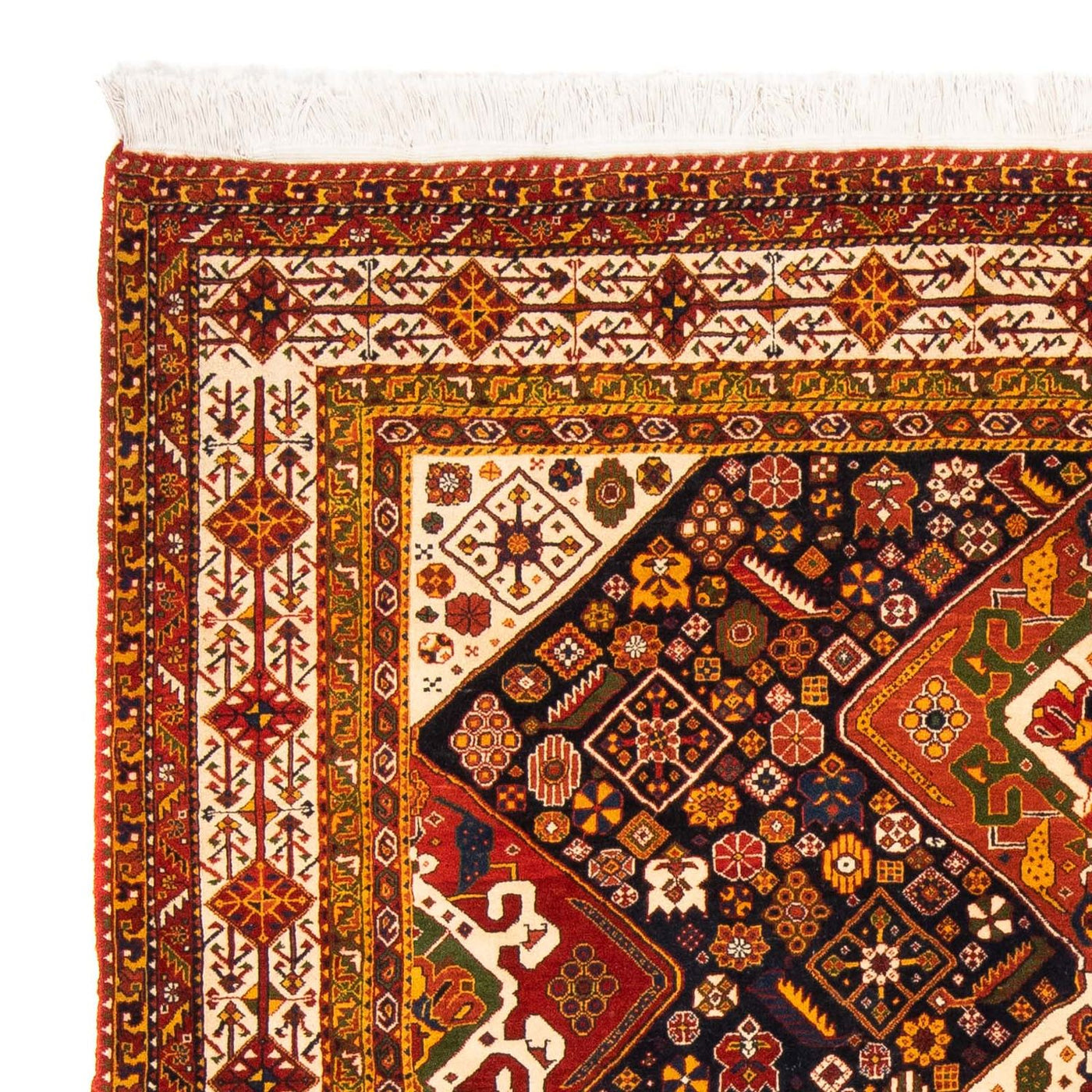 Qashqai Tæppe 208x201cm - Persisk tæppe
