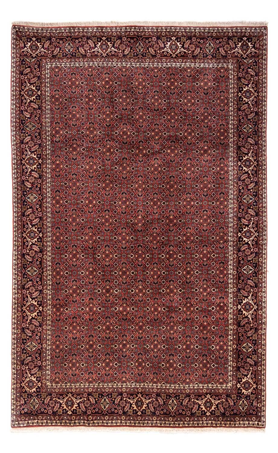 Persisk tæppe - Bijar - Royal - 293 x 200 cm - rød