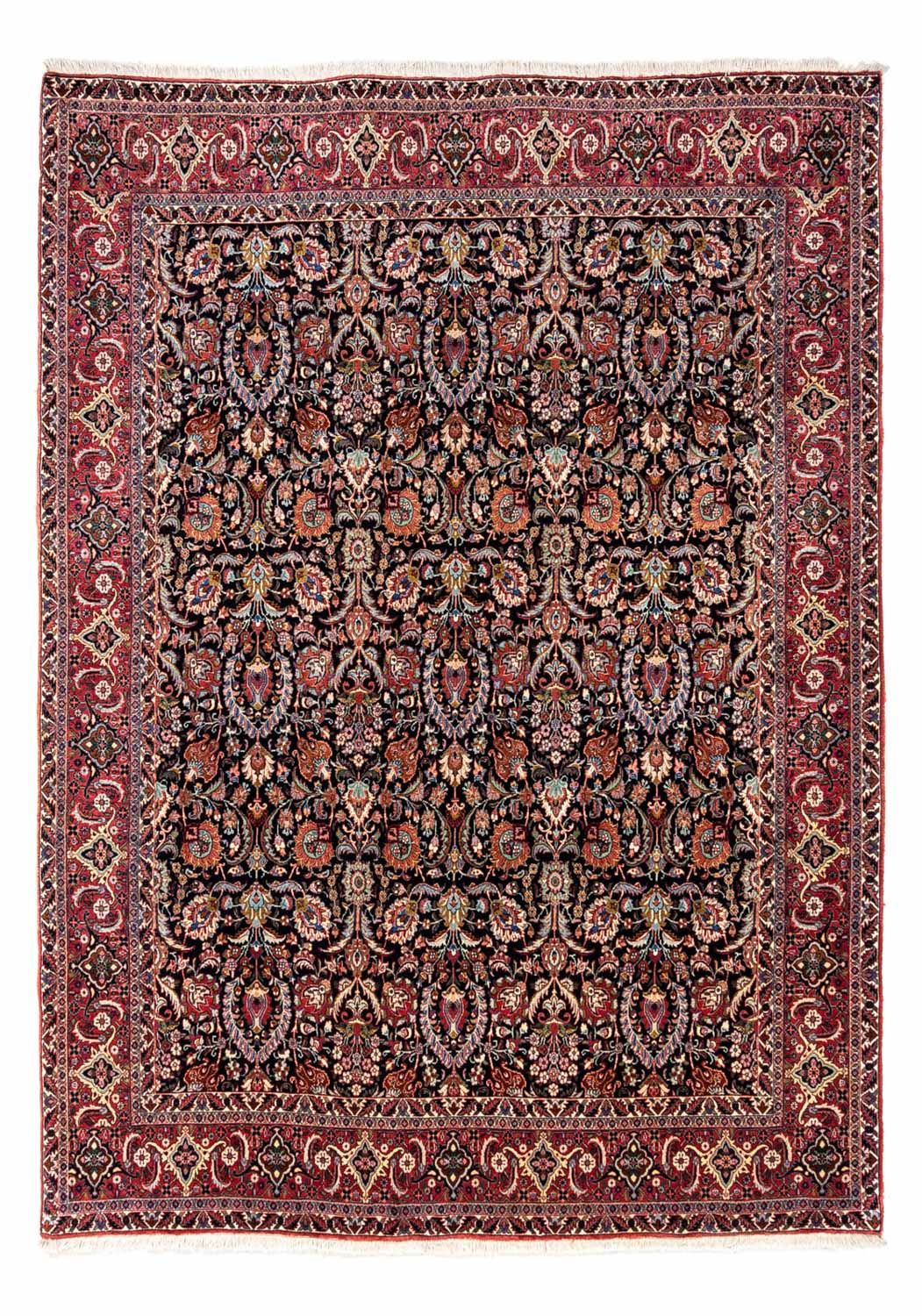 Persisk tæppe - Bijar - Royal - 295 x 210 cm - mørkeblå