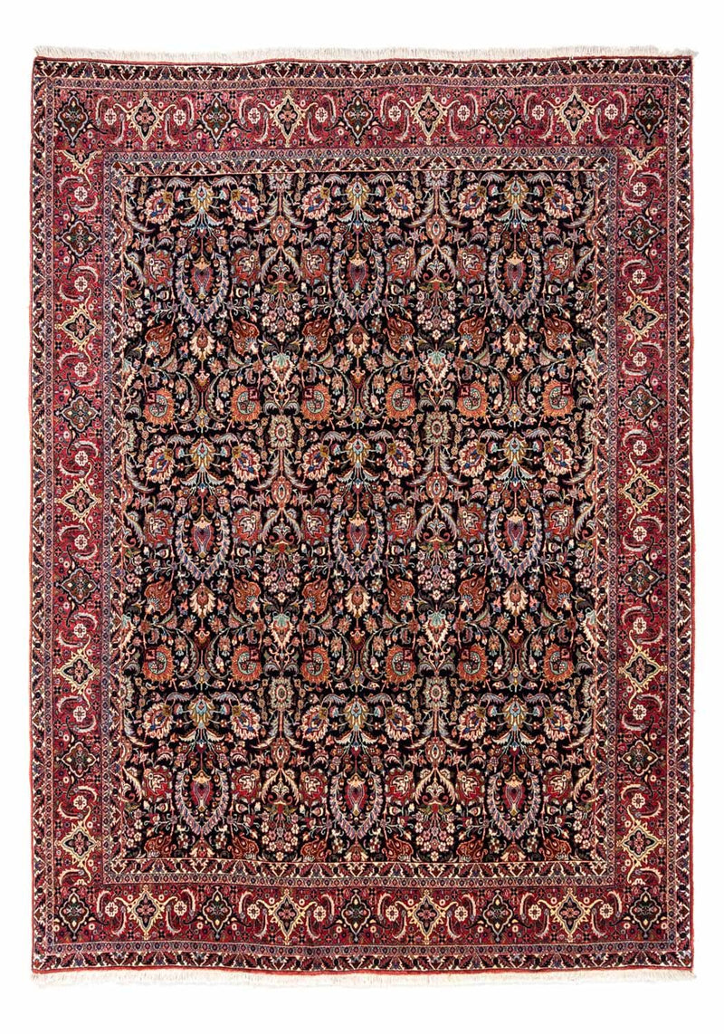 Persisk tæppe - Bijar - Royal - 295 x 210 cm - mørkeblå