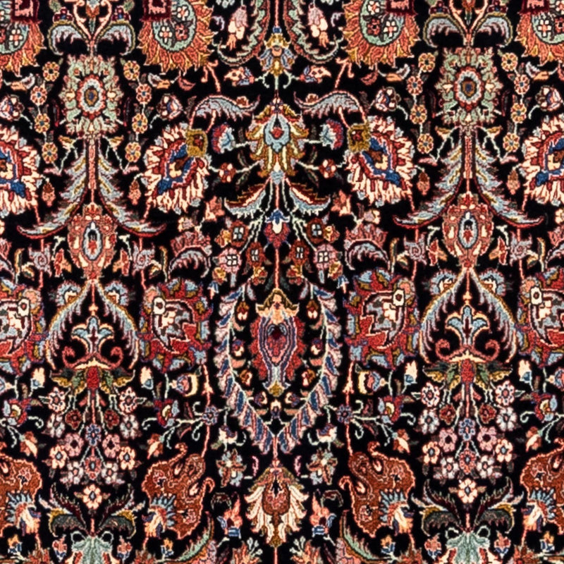 Persisk tæppe - Bijar - Royal - 295 x 210 cm - mørkeblå