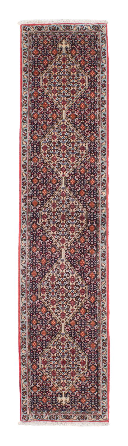 Løber Persisk tæppe - Classic - 253 x 53 cm - mørkerød