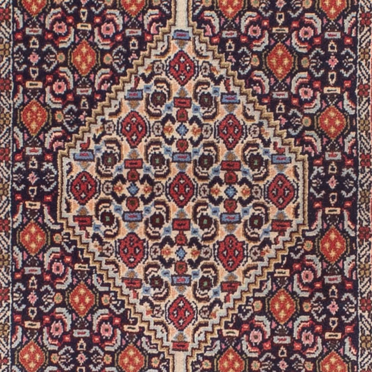 Løber Persisk tæppe - Classic - 253 x 53 cm - mørkerød
