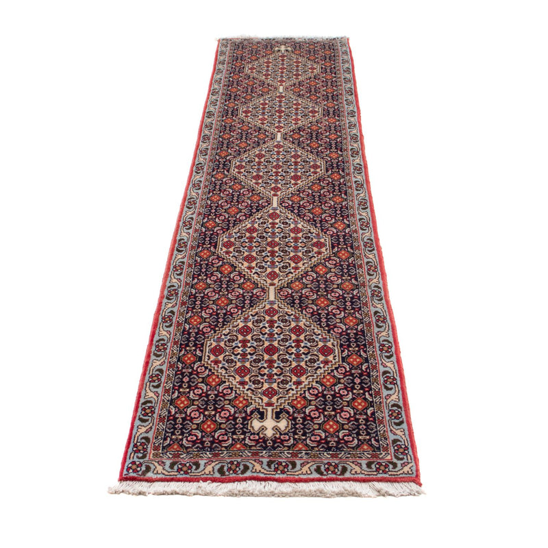 Løber Persisk tæppe - Classic - 253 x 53 cm - mørkerød