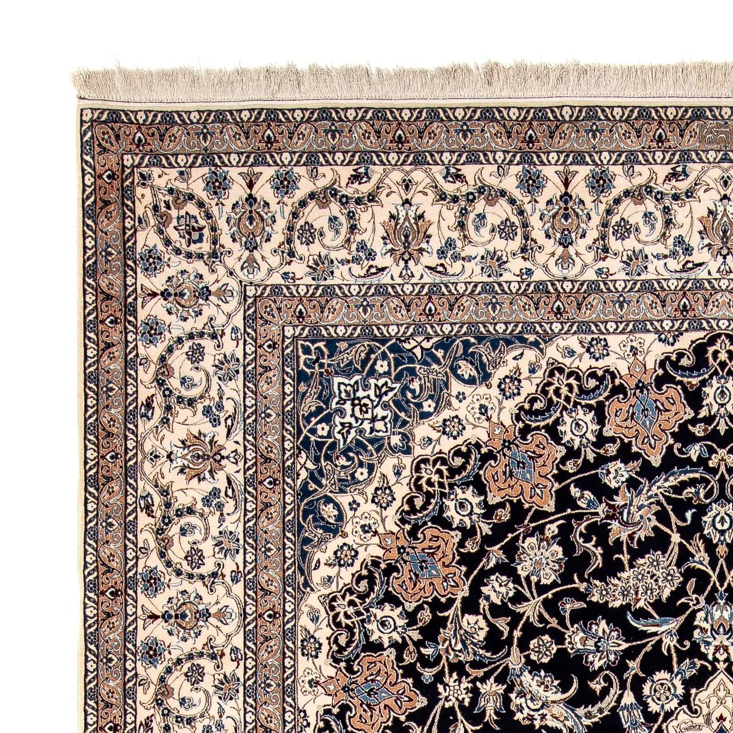 Persisk tæppe - Nain - Premium - 320 x 211 cm - beige