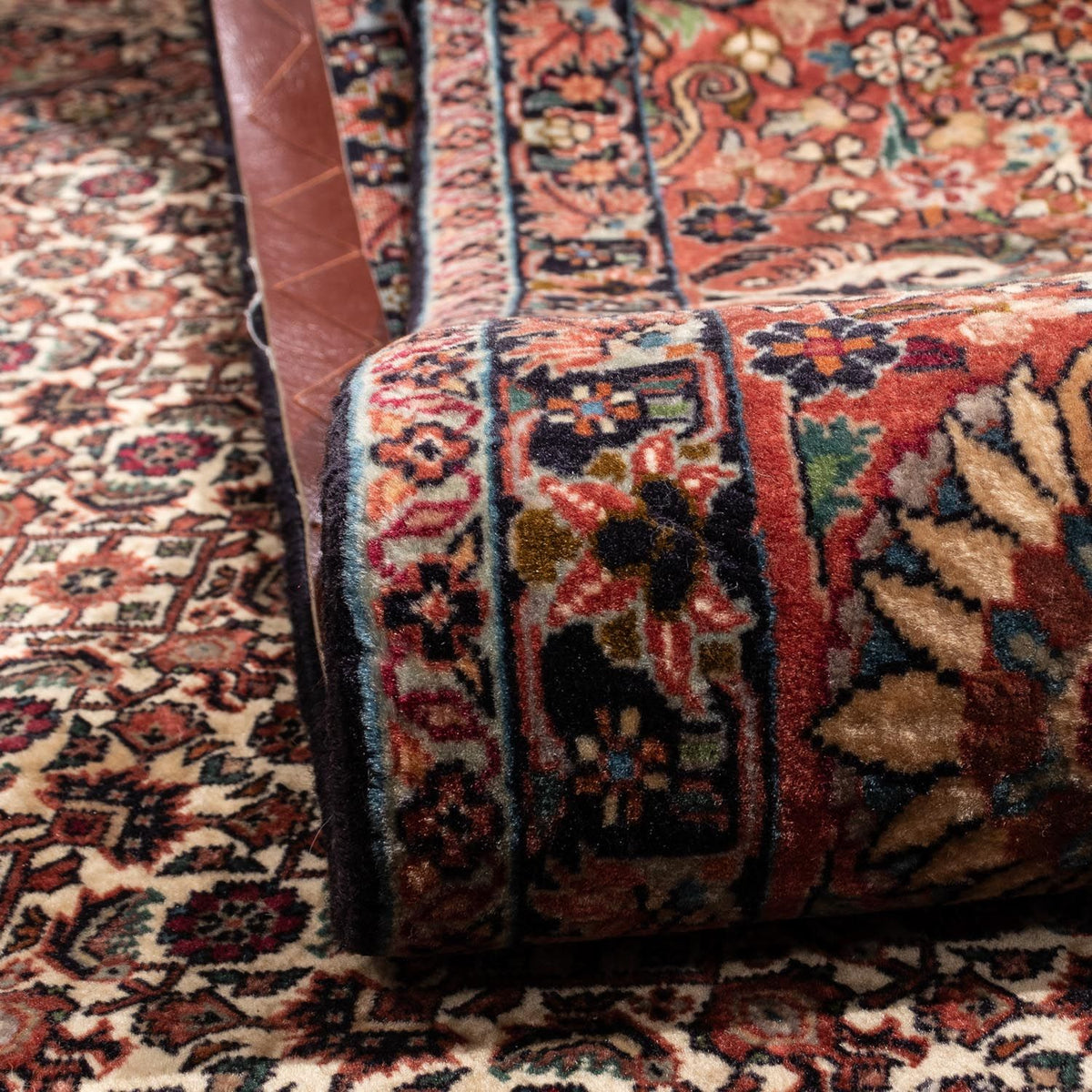 Persisk tæppe - Bijar - Royal - 287 x 208 cm - beige