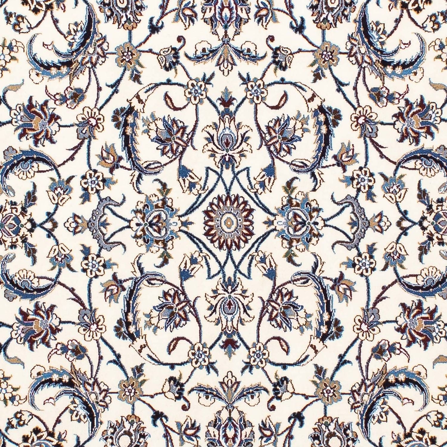 Persisk tæppe - Nain - Premium - 200 x 123 cm - beige
