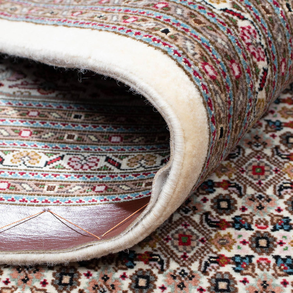 Persisk tæppe - Tabriz - 293 x 256 cm - grå