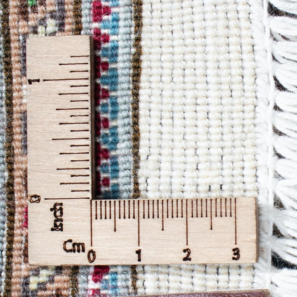 Persisk tæppe - Tabriz - 293 x 256 cm - grå