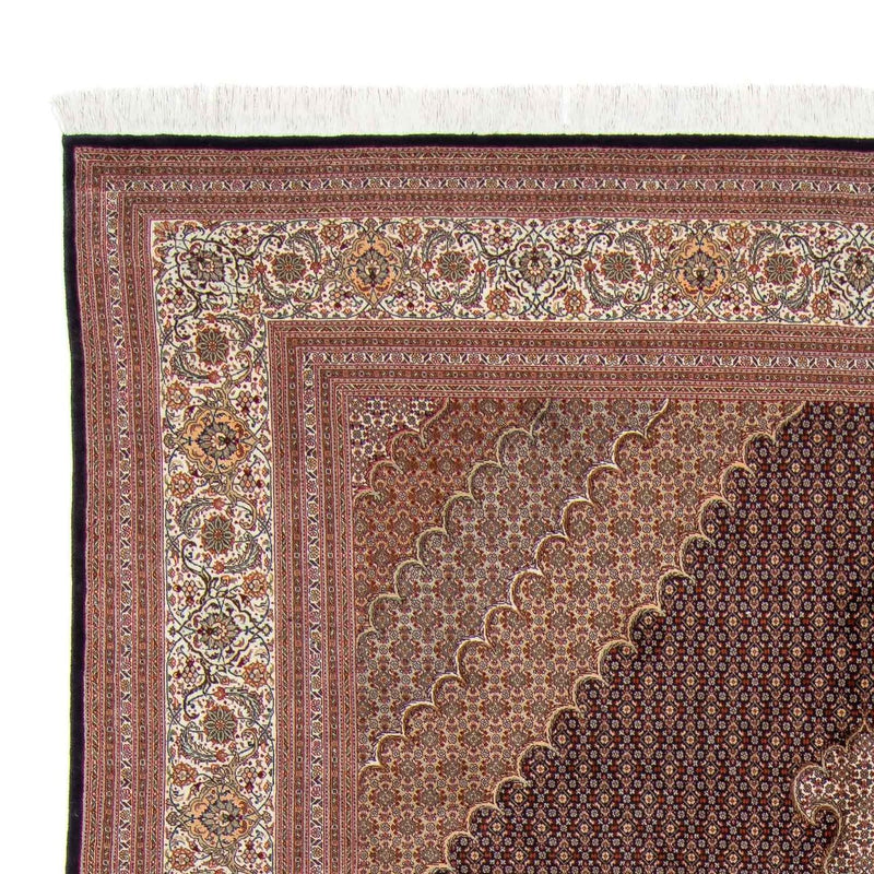 Persisk tæppe - Tabriz - 350 x 250 cm - lys brun