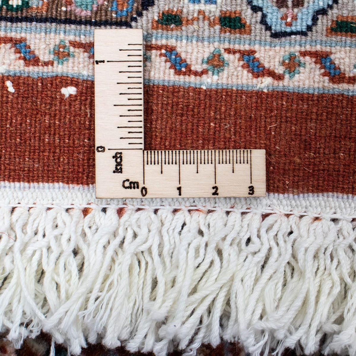 Persisk tæppe - Classic - 197 x 148 cm - mørkerød