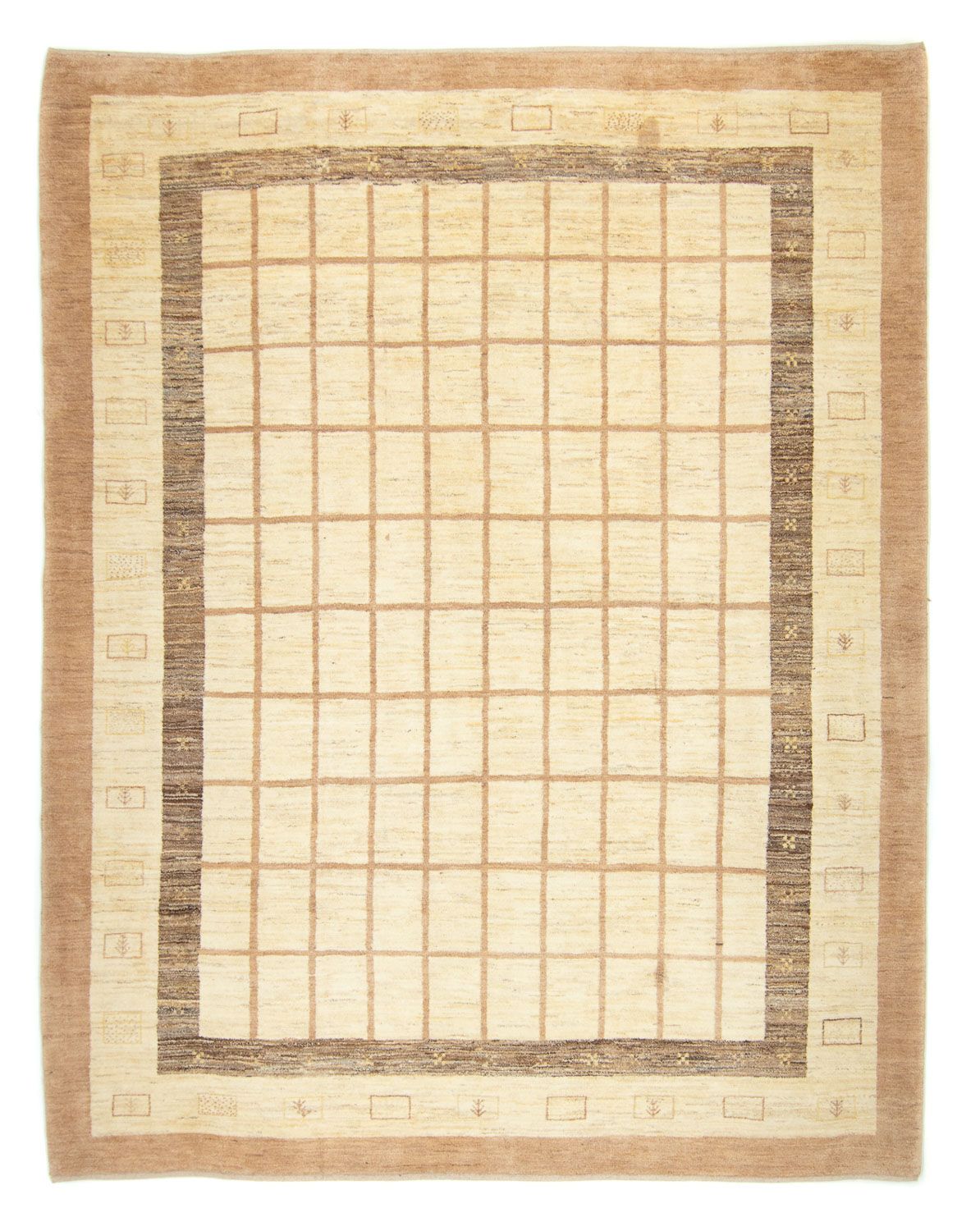 Gabbeh-tæppe - Persisk - 323 x 254 cm - beige
