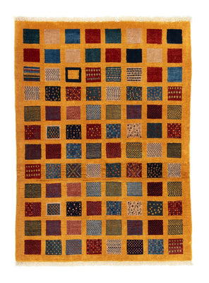 Gabbeh Tæppe - Loribaft Persisk - 154 x 112 cm - orange