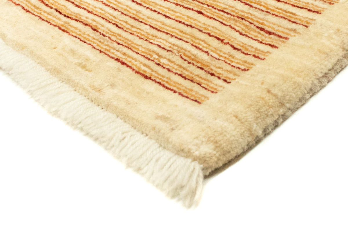 Gabbeh Tæppe - Loribaft Persisk - 240 x 197 cm - beige
