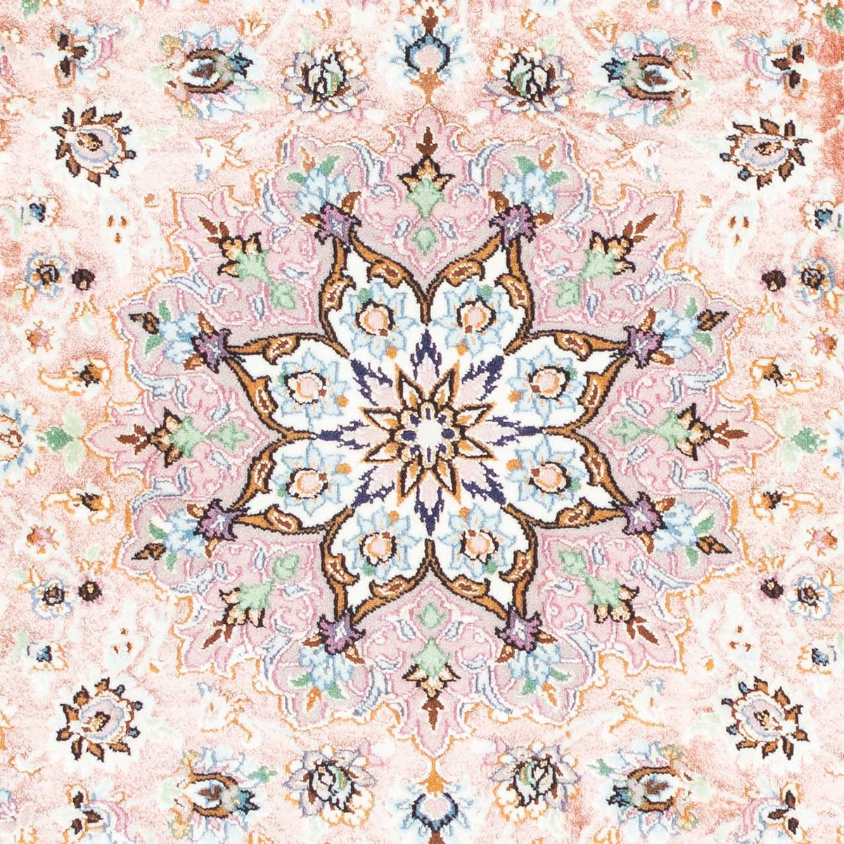 Persisk tæppe - Isfahan - Premium - 118 x 84 cm - pink