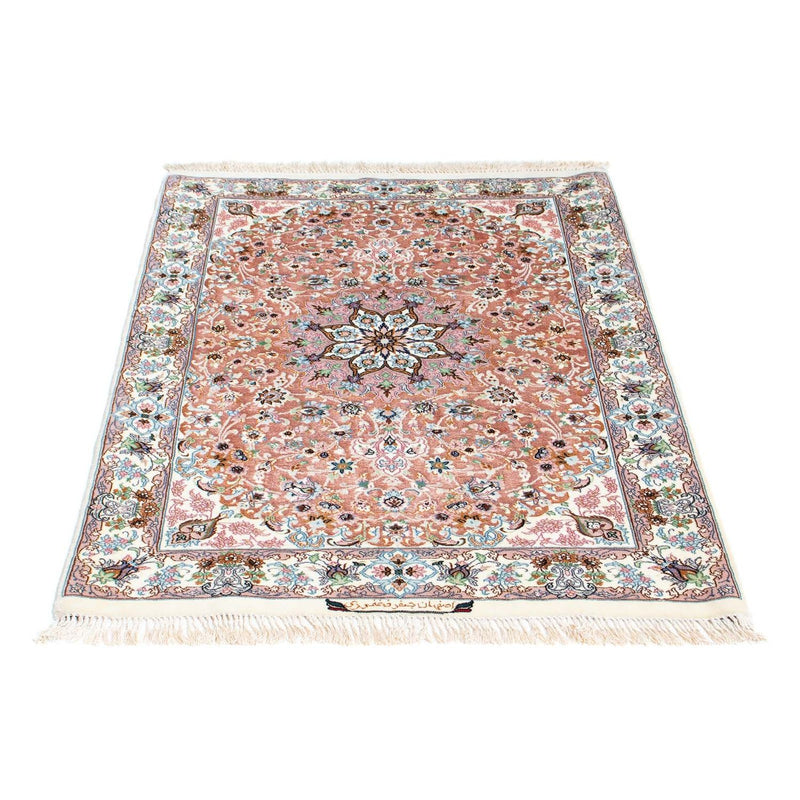 Persisk tæppe - Isfahan - Premium - 118 x 84 cm - pink
