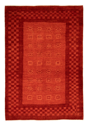 Gabbeh-tæppe - Persisk - 228 x 167 cm - rød