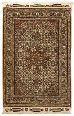 Persisk tæppe - Tabriz - Royal - 124 x 80 cm - beige