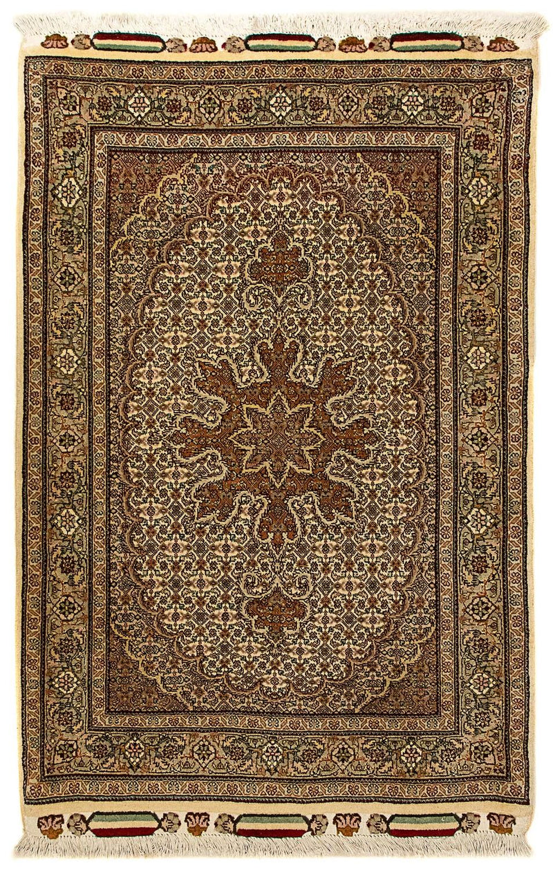 Persisk tæppe - Tabriz - Royal - 124 x 80 cm - beige