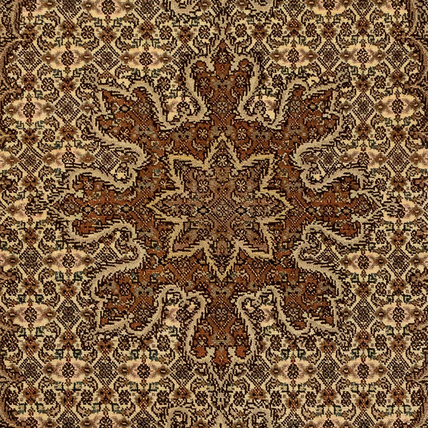 Persisk tæppe - Tabriz - Royal - 124 x 80 cm - beige