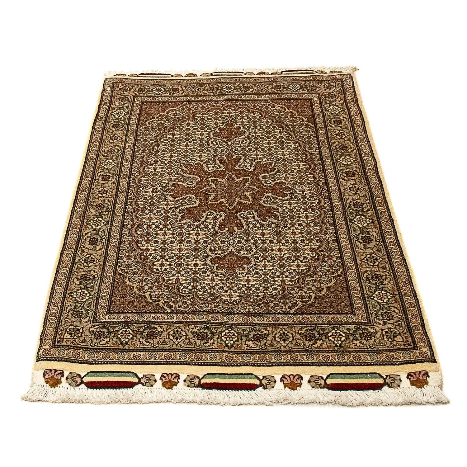 Persisk tæppe - Tabriz - Royal - 124 x 80 cm - beige