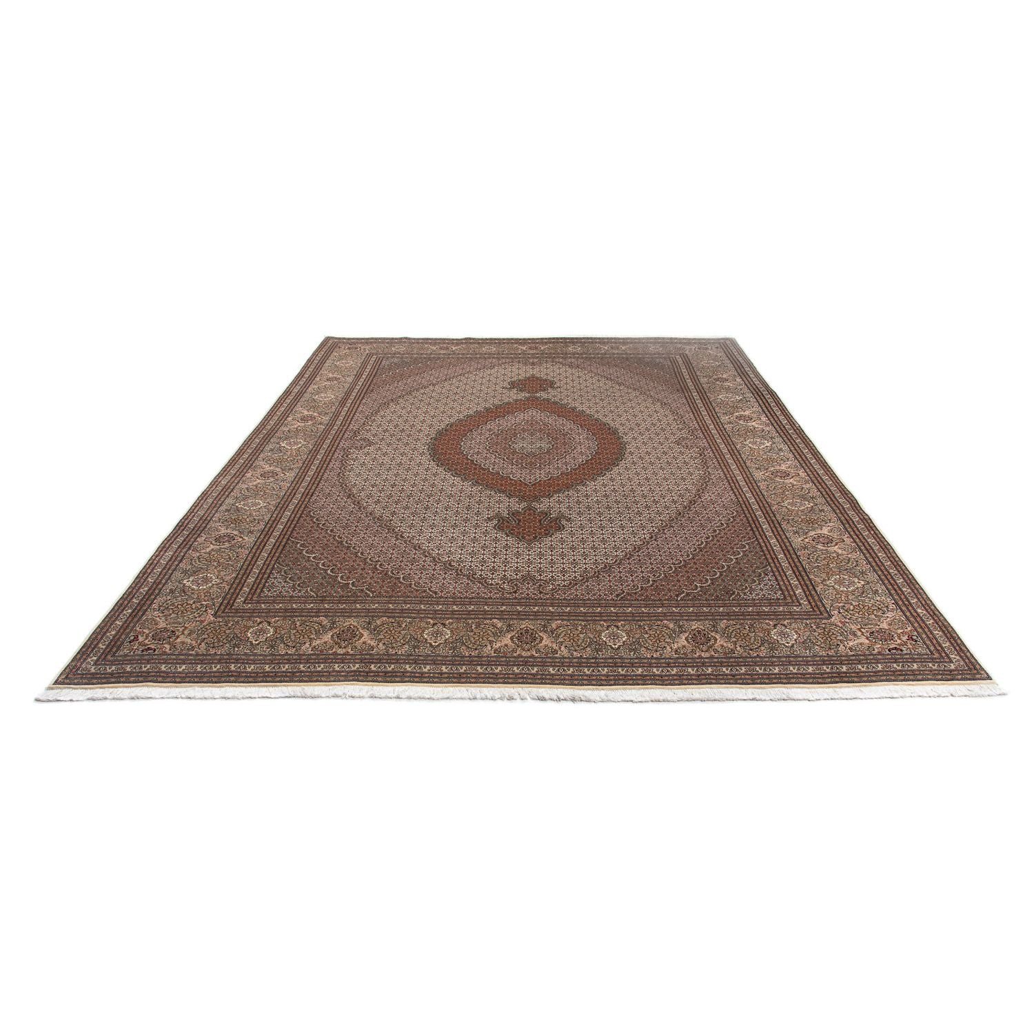 Persisk tæppe - Tabriz - Royal - 334 x 255 cm - flerfarvet