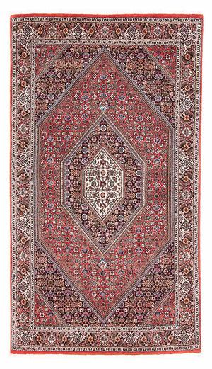 Persisk tæppe - Bijar - 178 x 109 cm - rød