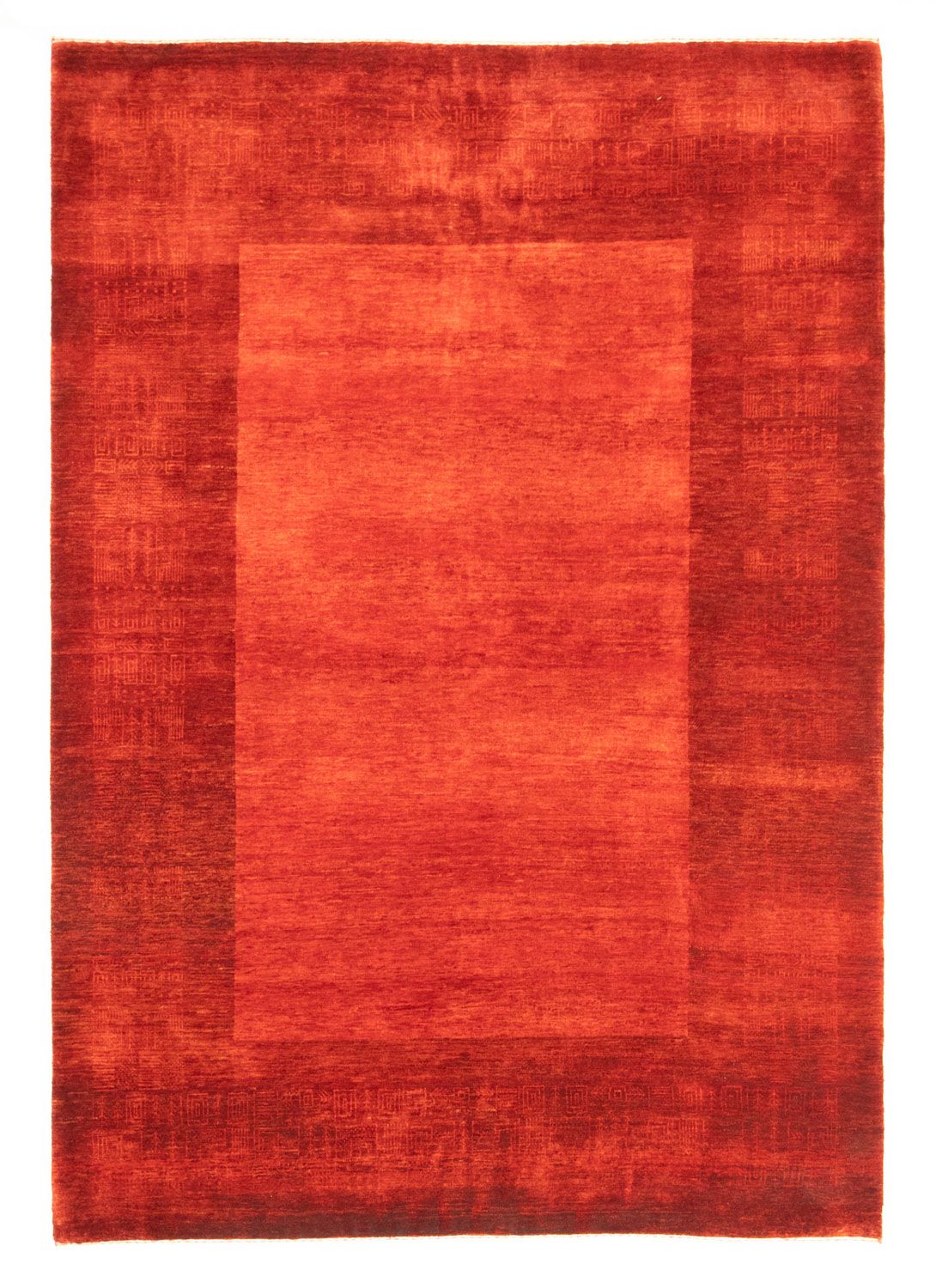 Gabbeh Tæppe - Loribaft Persisk - 240 x 170 cm - rød