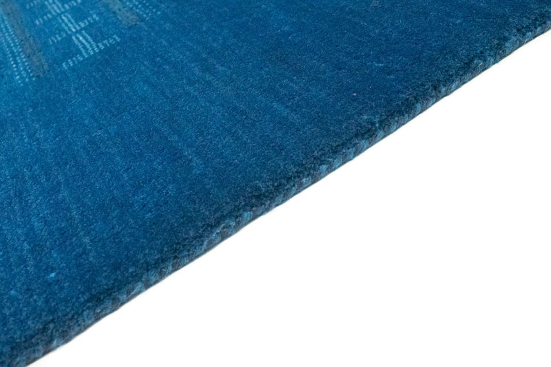 Gabbeh Tæppe - Loribaft Persisk - 243 x 171 cm - blå