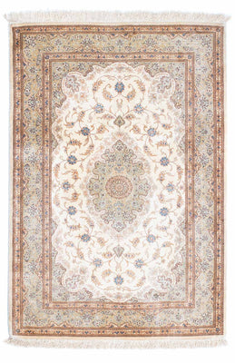 Persisk tæppe - Ghom - 150 x 88 cm - beige
