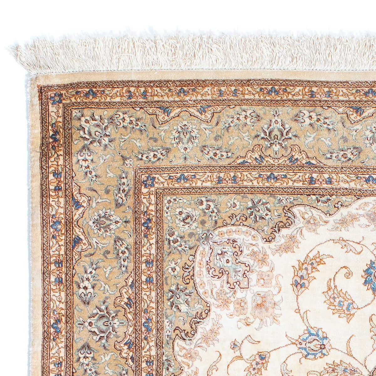 Persisk tæppe - Ghom - 150 x 88 cm - beige
