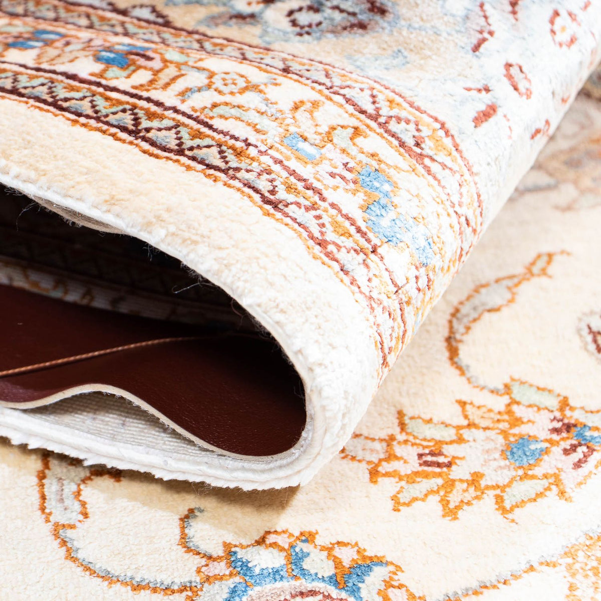 Persisk tæppe - Ghom - 150 x 88 cm - beige