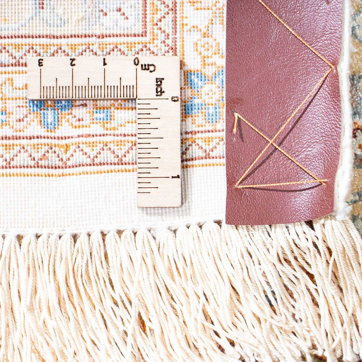 Persisk tæppe - Ghom - 150 x 88 cm - beige