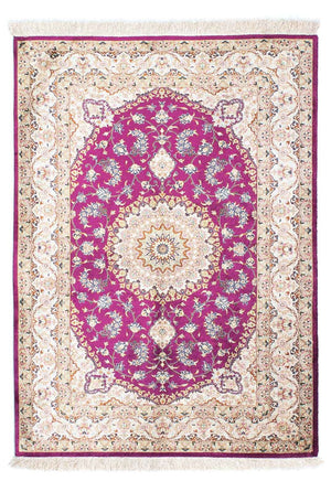Persisk tæppe - Ghom - 146 x 102 cm - lilla