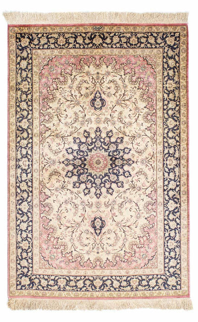 Qom Tæppe 98x151cm - Persisk tæppe