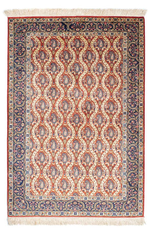Persisk tæppe - Ghom - 150 x 98 cm - rød